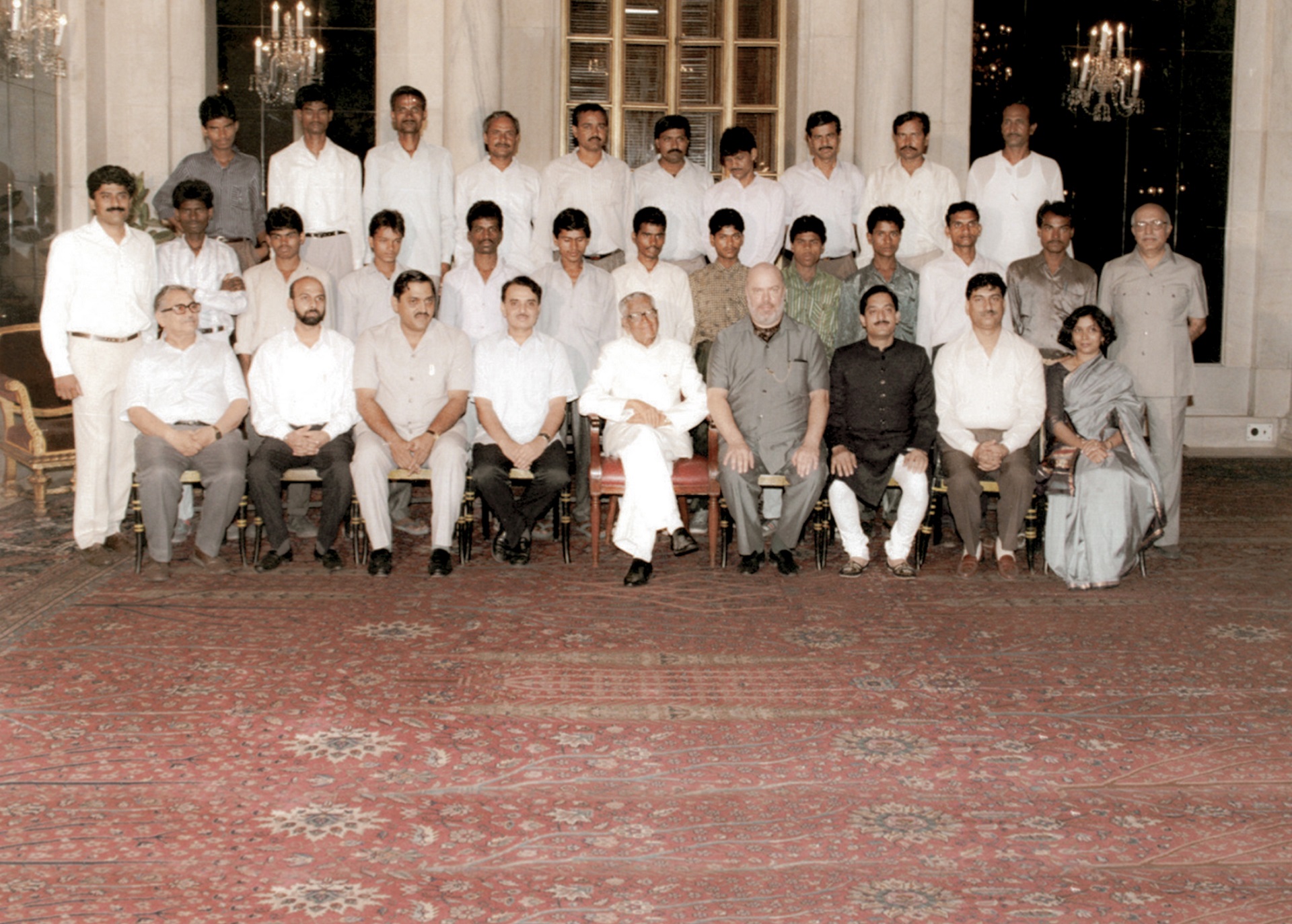 Obeetee with the President of India Mr Venkatraman 29-06-1992